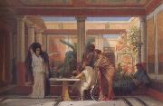 Alma-Tadema, Sir Lawrence Gustave Boulanger,The Rehearsal in the House of the Tragic Poet (mk23) Spain oil painting artist